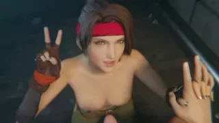 Jessie Rasberry Blowjob Facial [Topless] [Bulgingsenpai]