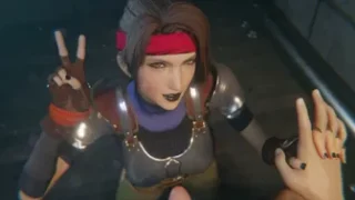 Jessie Rasberry Blowjob Facial [Red Lipstick] [Bulgingsenpai]