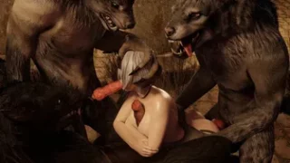 Ivy Werewolf Gangbang [Rekin3D]