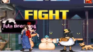 Futa Ryougi Shiki Giant Balls fucks Bulleta