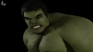 Hulk And Black Widow [Moogan]