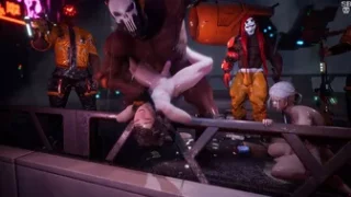 Slutty Girl and Sissy Boyfriend gets rough punishment - part II