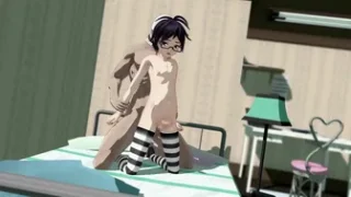 Little sissy fucked by masked man