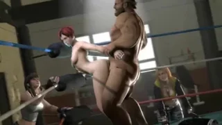 Mila rough fucked while Hitomi & Tina watching her (sound) (DoA)