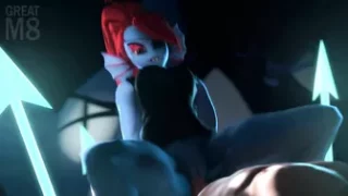 Undyne Riding - Clothed [Greatm8]
