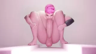 Zarya - in a delicious self blowjob