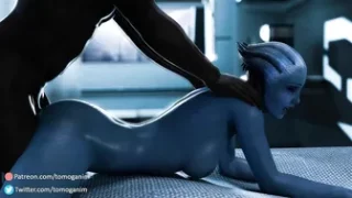 Liara Bends Over (Blacked) [Tomoganim]