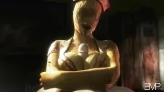 Bubble head nurse paizuri 6 (Silent Hill)