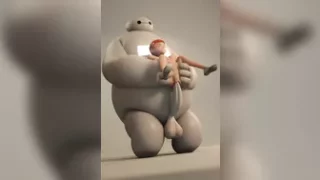 Baymax and Gwen [weirdosfm]