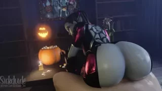 Halloween Widowmaker Riding