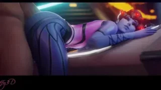 Widowmaker doggystyle (Overwatch)