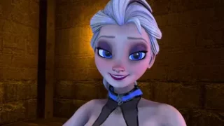 Elsa Anna and strange creature