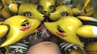 Quintuple Renamon POV Loop - Kespr