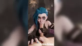 Jinx Blowjob [Arawaraw]
