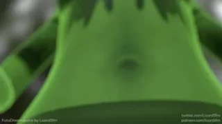 Facial - Draenei Futa Taker POV (Green) [LizardSFM]