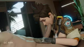 Evening blowjob tracer