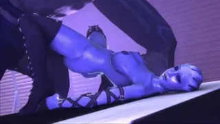 Liara X Elcor Embrace Eternity [BonkerzHonkerz]