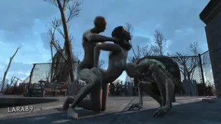 (Fallout 4) Nora gets ghouled