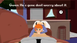 Gwen and Ben have a quickie while Gramps is gone