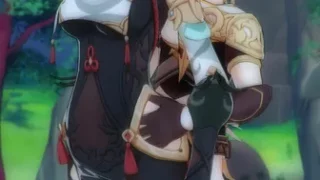 Shenhe x Aether - Thighjob [kallenz]