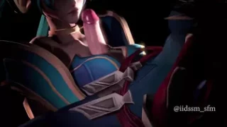 Iidssm - Futanari League Of Legends Compilation