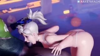Mercy blowjob for Lucio