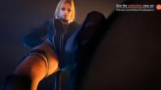 Tina Armstrong steps on you (Dead or Alive)