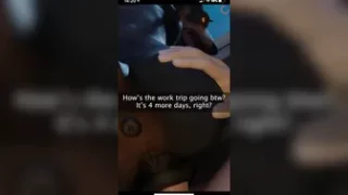 You got a Snapchat from the dogsitter (FURJOE)