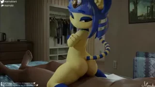 Ankha Reverse Cowgirl 3rd POV - Marrubi