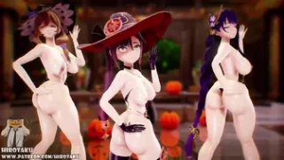 Genshin Impact - Raiden Mona Lisa【 Happy Halloween】