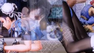 Fighting Girl Li - Defeated and automatically assaulted