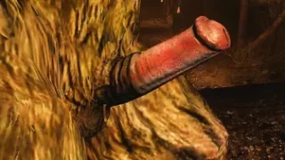 Khajiit Worships A Troll's Massive Throbbing Fuck Pole