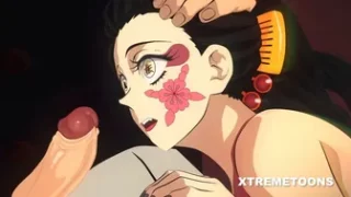 Muzan Orders Daki To Sucks His Cock [Xtremetoons]