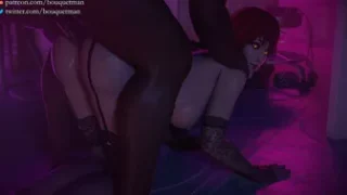 Makima - Anal Doggystyle [Blacked][Bouquetman]
