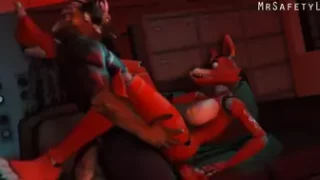 FNAF Foxy x Guard, Fox - MrSafetyLion