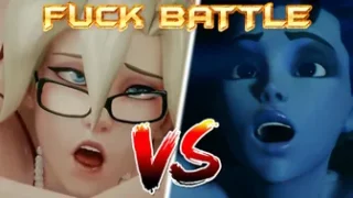 [PMV] WIDOWMAKER VS MERCY - FUCK BATTLE - Rondoudou Media
