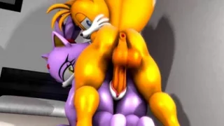 Tails x Blaze [Spiderman123]