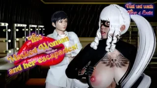 Masked Woman Hand Job in Face [Waifus.exe]