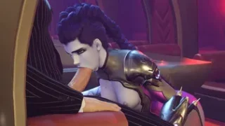 Widow Blowjob [Dom3D]