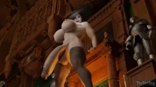 Lady D Enticing You By Swinging Her Tits Body And Massive Cock [TheDirtDen]