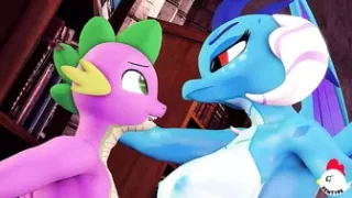 Princess Amber and Spike [Hentype]