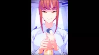 Makima Handjob [Theobrobine]