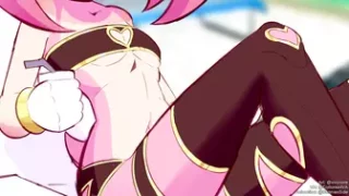 Amy Rose on the Pool [beachside bunnies & vixycore]