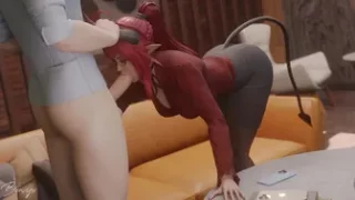 Daemon Girl Getting Promoted Bewyx]
