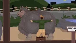 [shoestrang] Gloria the hippopotamus