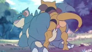 NidoQueen & Abra