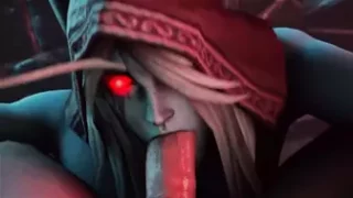 Sylvanas Blowing off some steam - Secazz