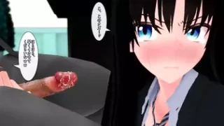 Hentai Girl under the table - Blendy