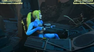 Samus Aran on a Strange Alien Planet Part 1 - Rrostek