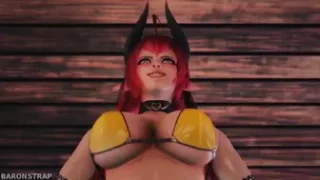 A Succubus Dominates An Elf - Baronstrap